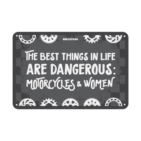 Oxford Oxford Garage Metal Sign THE BEST THING IN LIFE